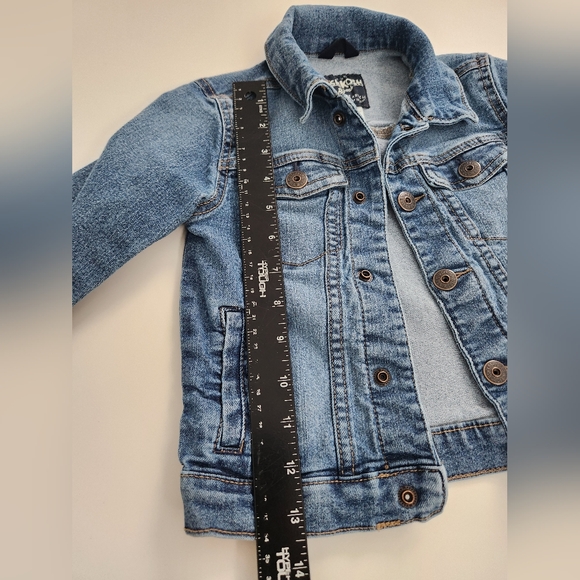 OshKosh B'gosh Boy Girl Toddler Denim Jacket Size 3T - Picture 3 of 9